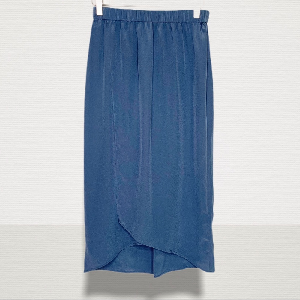 Kate Spade Saturday Silk Overlap Skirt US XS